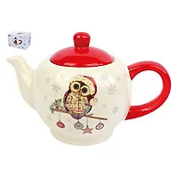 Чайник 1000 мл п/уп, Owl Christmas ZFC047*51