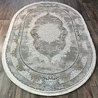 Ковер DECO (Турция) 1,6х2,3 овал 27259A NAVY-CREAM