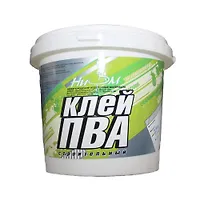 Клей ПВА строительный 0,9 кг. "НОМ" (12)