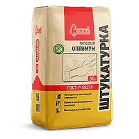Штукатурка ОПТИМУМ 30 кг Старатели