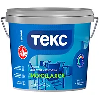 Краска В/Д МОЮЩАЯСЯ СУПЕРБЕЛАЯ 4,5л. "Профи" ТЕКС