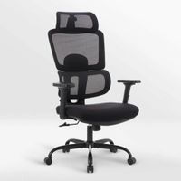 Офисное кресло myroo Office Grace Black/Black (MC094A-BB), макс.нагрузка 120кг