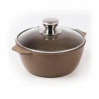 Кастрюля 1л АП Гранит brown арт. 41806