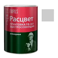 Грунтовка быстросохнущая  ГФ-021 "Расцвет" серая 1 кг (8181)