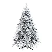 Ель "Агат" черная заснеженная 1,8 м (100% литая)