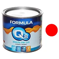 Эмаль ПФ-115 (красная 2,7 кг) Formula Q8