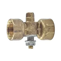 Кран д/ман лат 11б18бк(у)21G1/2"-М20х1,5 Ру16 м/м Пензапромарматура 021011200