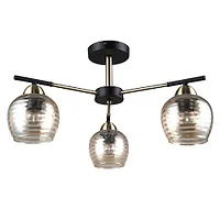 ESCADA Потолочный светильник Escada 1123/3P E27*40W Antique brass/Black