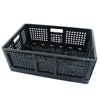 Ящик тарный разборный черный пластиковый 60*39*17см г.Курск