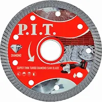 Диск алмазный отрезной Turbo (сверхтонкий) P.I.T. 180x22,2x1,6 мм(ACTW03-T180A)