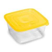 Контейнер для продуктов (СВЧ) Унико квадратный 0.9л С209
