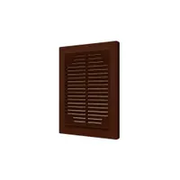 (1520Р кор) Решетка вентиляционная Р разъемная 150х200 пластик Brown ERA