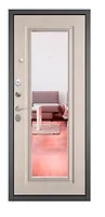 NORMA MP (Антрацит букле, МДФ Бьянко ларче Е-140 mirror) 2050х960 левая