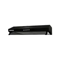 Вытяжка Centek CT-1800-60 BLACK (черн) ширина 60 см +ТОНИРОВКА СТЕКЛА, 350 м3/час, 82 Вт, 3 скор.