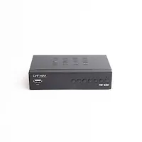 Ресивер эфирный цифровой DVB-T2/C HD HD-350 металл, дисплей DOLBY DIGITAL, HEVC Сигнал Electronics
