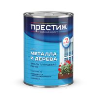 Эмаль ПФ-115 (Серая 0,9 кг) (14шт.в кор.) "ПРЕСТИЖ"