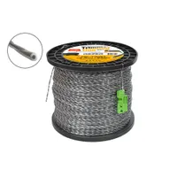 Леска для триммера Rezer Ultra-pro TRI-TWIST 2.4мм230м Rezer