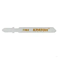 Пилка лобзиковая по металлу Кратон PROFESSIONAL T118 G (набор 2 шт.)