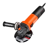 Машина углошлифовальная (УШМ) PATRIOT AG 126E, пылезащищенная. 1050Вт, Диск 125 мм