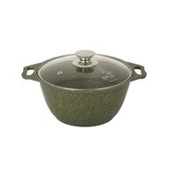 Кастрюля 2л со стеклянной крышкой , АП линия "Trendy style" ( malachite) "Kukmara" к21tsml