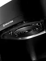Аэрогриль BRAYER 2042BR, 1800Вт, 8л, t. 200С, съемная решетка, таймер, LCD-дисплей, 8 программ, пар