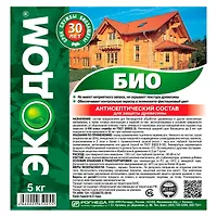 "ЭКОДОМ био" антисептический состав 10 кг (65006)