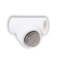 Фильтр сетчатый ВН/ВН 32x1" (20/10) (Valfex) БЕЛЫЙ