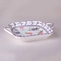 Блюдо сервировочное 15х20х4.5см, Violet Dreams 8542