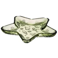 Блюдо сервировочное "Щелкунчик" green в форме звезды, 21*21*2,5 см 355-415 355-415