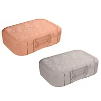 Сенса ланч-бокс 0,85 л (18х12,5х5,5 см), пластик, 2 цвета