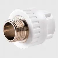 Муфта комбинированная Рвк ПП D25-1/2" наружная резьба