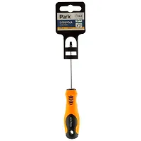 Отвертка Park Standart SL3х7,5см, двухкомпонентная рукоятка, шлицевая арт.008406