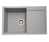 Мойка GranAlliance G-40 (765 х490мм) серая с сифоном