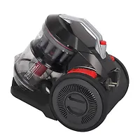 Пылесос Centek CT-2523 (черный/красный) циклон , 2400/420Вт, низкий уровень шума, телескоп