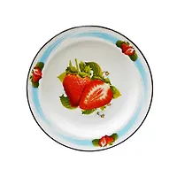 Блюдо 2л, кремов., Клубника садовая 1с6с/Б (г.Череповец)