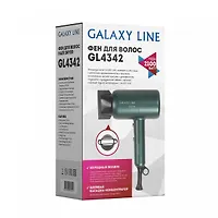 Galaxy LINE GL 4342 Фен для волос 2100Вт, защита мотора от перегрева, 2 скорости потока