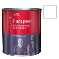 Эмаль "Расцвет" "Универсальная" БЕЛАЯ 2,7 кг. (6906)