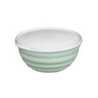 Миска Латина Homver 1,1л с крышкой светло-зеленый 1365