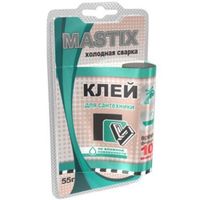 Клей MASTIX для сантехники 55гр. в блистере (ХОЛОДНАЯ СВАРКА)