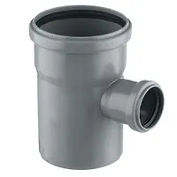 Тройник 87,5 110-50 вн.канализ.(40) VALFEX