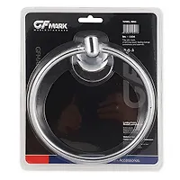 GFmark  - Держатель  для  полотенца - кольцо с универ крепежём ( самоклейка  или дюбель-шуруп 1104