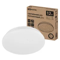 Светильник LED потолочный ДПБ 02, 12 Вт, 6000 К, Звездное небо, TDM (SQ0329-9004)