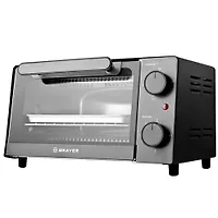 Мини-печь BRAYER 2600BR 1200Вт, 9л, таймер 15мин, рег.температуры 65-230С, механ.управление