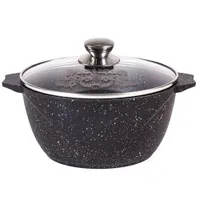 Кастрюля 5л АП Гранит black арт.45802