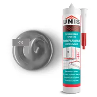 Герметик силиконовый UNIS N-80 универсальный антрацит С10 300мл