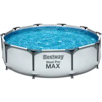 Бассейн каркасный Steel Pro Max 305*76см, с ф-насосом, 56408 Bestway арт.030558