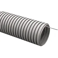 Труба гофрированная ПВХ d16 с зондом (100 м) ИЭК арт.CTG20-16-K41-100I