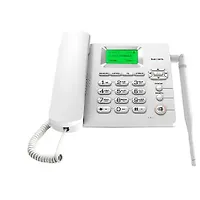 Стационарный сотовый телефон GSM teXet FX-100 цвет белый