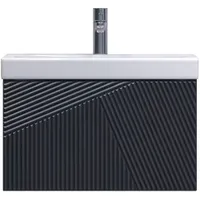 Тумба Vigo Edge 600-0-1 подвесная, графит (под умывальник 9696-60)