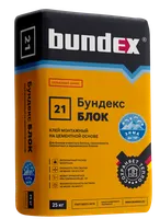 Клей монтажный "Бундекс Блок" ЗИМА 25кг Пензенская обл.